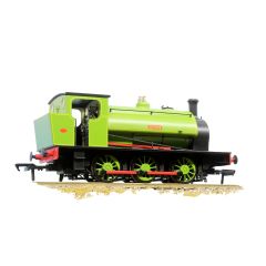 Rapido Trains UK OO Scale, 903002 Private Owner Hunslet 16in Saddle Tank 0-6-0ST, 'Arthur' 'Markham Main Colliery', Lined Green Livery, DCC Ready small image