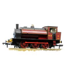 Rapido Trains UK OO Scale, 903003 NCB Hunslet 16in Saddle Tank 0-6-0ST, S. 119, 'Beatrice' NCB Lined Red Livery, DCC Ready small image