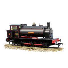 Rapido Trains UK OO Scale, 903006 NCB Hunslet 16in Saddle Tank 0-6-0ST, 'Primrose No. 2' NCB Lined Black Livery, DCC Ready small image