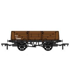 Rapido Trains UK OO Scale, 906005 SR (Ex SECR) 5 Plank Wagon, Diag. 1347 14283, SR Brown (Post 1936) Livery small image