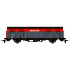 Rapido Trains UK OO Scale, 910006 BR ZSX Ferry Van DB787181, BR Railfreight Red & Grey Livery small image