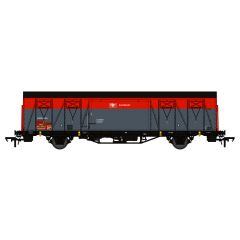 Rapido Trains UK OO Scale, 910007 BR RBX Ferry Van B787178, BR Railfreight Red & Grey Livery small image