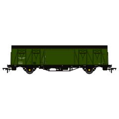 Rapido Trains UK OO Scale, 910011 BR ZYX ex-Ferry Van Electrification Engineer Construction LDB786913, BR Departmental Olive Green Livery small image