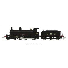 Rapido Trains UK OO Scale, 914005 LMS (Ex HR) Jones Goods Class 4-6-0, 17928, LMS Lined Black (MR Numerals) Livery, DCC Ready small image