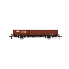 Rapido Trains UK OO Scale, 915001 BR OAA Open Wagon 100093, BR Bauxite Livery small image