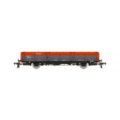Rapido Trains UK OO Scale, 915010 BR OAA Open Wagon 100004, BR Railfreight Red & Grey Livery small image