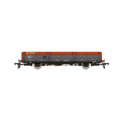 Rapido Trains UK OO Scale, 915014 BR OAA Open Wagon 100021, BR Railfreight Red & Grey Livery small image