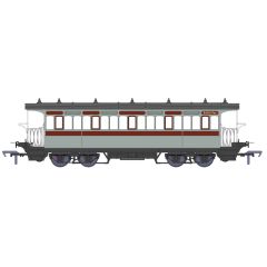Rapido Trains UK OO Scale, 922003 Private Owner (Ex Wisbech & Upwell) Tramcar 'Wisbech & Upwell Tramway', Blue & Maroon Livery small image