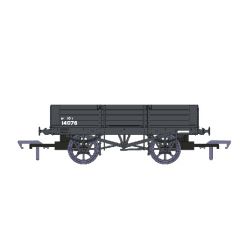 Rapido Trains UK OO Scale, 925008 BR (Ex GWR) 4 Plank Wagon, Diag. 021 W14076, BR Grey Livery small image