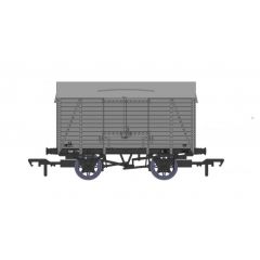 Rapido Trains UK OO Scale, 927008 BR (Ex SECR) 10T Ventilated Van, Diag. 1426 S47144, BR Grey Livery small image