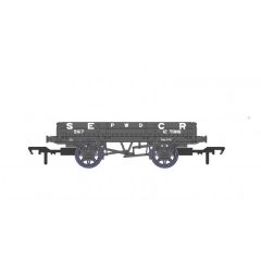 Rapido Trains UK OO Scale, 928001 SECR 2 Plank Wagon, Diag. 1744 567, SECR Grey Livery small image