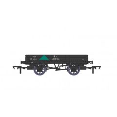 Rapido Trains UK OO Scale, 928009 BR (Ex SECR) 2 Plank Wagon, Diag. 1744 DS62402, BR Departmental Black Livery small image