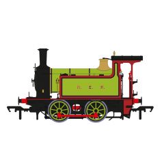 Rapido Trains UK OO Scale, 932001 NER H Class 0-4-0, 24, NER Saxony Green Livery, DCC Ready small image