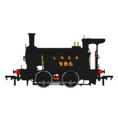Rapido Trains UK OO Scale, 932006 LNER Y7 Class 0-4-0, 986, LNER Black (LNER Original) Livery, DCC Ready small image