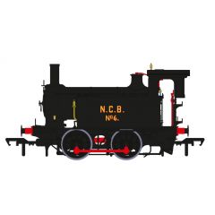 Rapido Trains UK OO Scale, 932008 NCB (Ex LNER) Y7 Class 0-4-0, No. 6, NCB Black Livery, DCC Ready small image