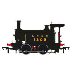 Rapido Trains UK OO Scale, 932507 LNER Y7 Class 0-4-0, 1302, LNER Black (LNER Original) Livery, DCC Sound small image