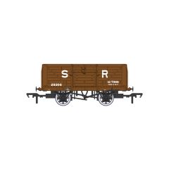 Rapido Trains UK OO Scale, 940001 SR 8 Plank Wagon, Diag. 1379, 9' Wheelbase 29306, SR Brown (Pre 1936) Livery small image