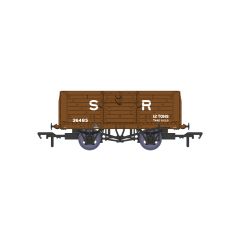Rapido Trains UK OO Scale, 940007 SR 8 Plank Wagon, Diag. 1379, 9' Wheelbase 36485, SR Brown (Pre 1936) Livery small image