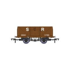 Rapido Trains UK OO Scale, 940009 SR 8 Plank Wagon, Diag. 1379, 9' Wheelbase 30004, SR Brown (Pre 1936) Livery small image