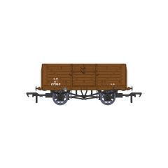 Rapido Trains UK OO Scale, 940020 SR 8 Plank Wagon, Diag. 1400, 10' Wheelbase 27363, SR Brown (Post 1936) Livery small image