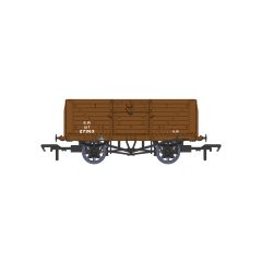 Rapido Trains UK OO Scale, 940020 SR 8 Plank Wagon, Diag. 1400, 10' Wheelbase 27363, SR Brown (Post 1936) Livery small image