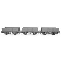 Rapido Trains UK N Scale, 942014 BR (Ex SECR) 5 Plank Wagon, Diag. 1349, BR Grey Livery small image