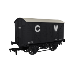 Rapido Trains UK OO Scale, 944001 GWR GWR Van Diag V14 89351, GWR Grey (large GW) Livery small image
