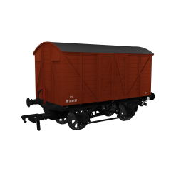 Rapido Trains UK OO Scale, 944012 BR (Ex GWR) GWR Van Diag V14 W103737, BR Bauxite Livery small image