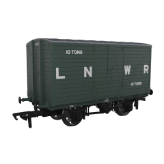 Rapido Trains UK OO Scale, 945002 LNWR 10T LNWR D88 Van 12655, LNWR Grey Livery small image