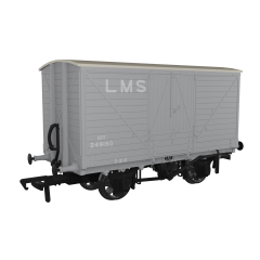 Rapido Trains UK OO Scale, 945005 LMS (Ex LNWR) 10T LNWR D88 Van 249150, LMS Grey Livery small image