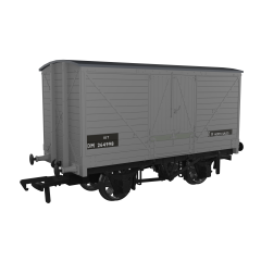 Rapido Trains UK OO Scale, 945014 BR (Ex LNWR) 10T LNWR D88 Van DM 264998, BR Grey Livery small image