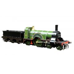 Rapido Trains UK OO Scale, 947001 GNR Stirling Single No. 1 4-2-2, No. 1, GNR Lined Green Livery with Sturrock Tender, DCC Ready small image