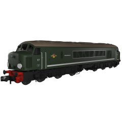 Rapido Trains UK N Scale, 948002 BR Class 44 1Co-Co1, D7, 'Ingleborough' BR Green Livery small image