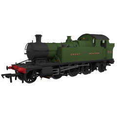 Rapido Trains UK OO Scale, 951002 GWR 44XX Class 'Small Prairie' Tank 2-6-2T, 4408, GWR Green (Great Western) Livery, DCC Ready small image