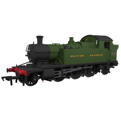 Rapido Trains UK OO Scale, 951005 BR (Ex GWR) 44XX Class 'Small Prairie' Tank 2-6-2T, 4404, BR Green (British Railways) Livery, DCC Ready small image