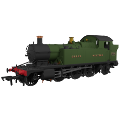 Rapido Trains UK OO Scale, 951501 GWR 44XX Class 'Small Prairie' Tank 2-6-2T, 4400, GWR Green (Great Western) Livery, DCC Sound small image