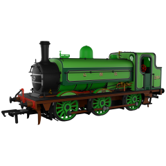 Rapido Trains UK OO Scale, 958001 GNR J13 Class Tank 0-6-0, 1210, GNR Lined Green Livery, DCC Ready small image