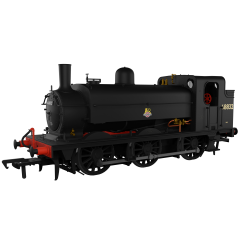 Rapido Trains UK OO Scale, 958009 BR (Ex LNER) J52/2 Class Tank 0-6-0, 68832, BR Black (Early Emblem) Livery, DCC Ready small image