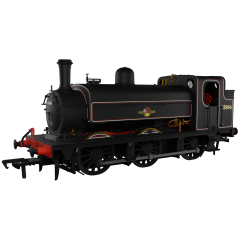 Rapido Trains UK OO Scale, 958011 BR (Ex LNER) J52/2 Class Tank 0-6-0, 68846, BR Lined Black (Late Crest) Livery, DCC Ready small image