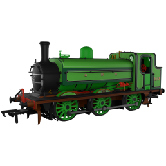 Rapido Trains UK OO Scale, 958012 GNR J13 Class Tank 0-6-0, 1247, GNR Lined Green Livery, DCC Ready small image