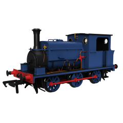 Rapido Trains UK OO Scale, 960001 Private Owner  L Class Manning Wardle Saddle Tank 0-6-0ST, 'Matthew Murray' Lined Blue Livery, DCC Ready small image