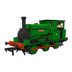 Rapido Trains UK OO Scale, 960006 Private Owner  L Class Manning Wardle Saddle Tank 0-6-0ST, 'Forward' Green Livery, DCC Ready small image