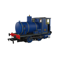 Rapido Trains UK OO Scale, 965002 CR Andrew Barclay Fireless 0-4-0 0-4-0, CR Blue Livery, DCC Ready small image
