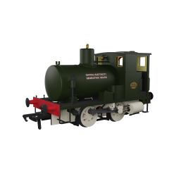 Rapido Trains UK OO Scale, 965509 Private Owner Andrew Barclay Fireless 0-4-0 0-4-0, 'Central Electricity Gernerating Board', Black Livery (Works No. 2126), DCC Sound small image