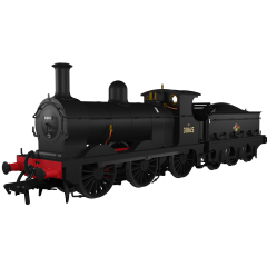 Rapido Trains UK OO Scale, 966011 BR (Ex SECR) O1 'Stirling' Class 0-6-0, 31065, BR Black (Late Crest) Livery, DCC Ready small image