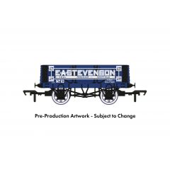 Rapido Trains UK OO Scale, 967004 Private Owner 5 Plank Wagon RCH 1907 No. 10, 'E. A. Stevenson', Blue Livery small image