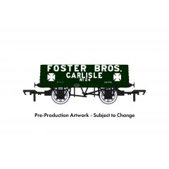 Rapido Trains UK OO Scale, 967013 Private Owner 5 Plank Wagon RCH 1907 No. 24, 'Foster Bros.', Green Livery small image