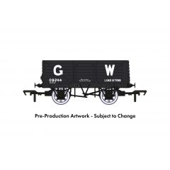 Rapido Trains UK OO Scale, 967219 GWR 7 Plank Wagon RCH 1907 09244, GWR Grey (large GW) Livery small image
