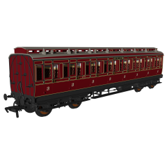 Rapido Trains UK OO Scale, 978007 MR 48' 'Evolution' Third Non-Corridor 2440, MR Maroon Livery small image