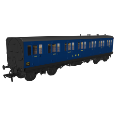 Rapido Trains UK OO Scale, 978053 LMR 48' 'Evolution' First Brake Non-Corridor 5325, LMR Blue Livery small image